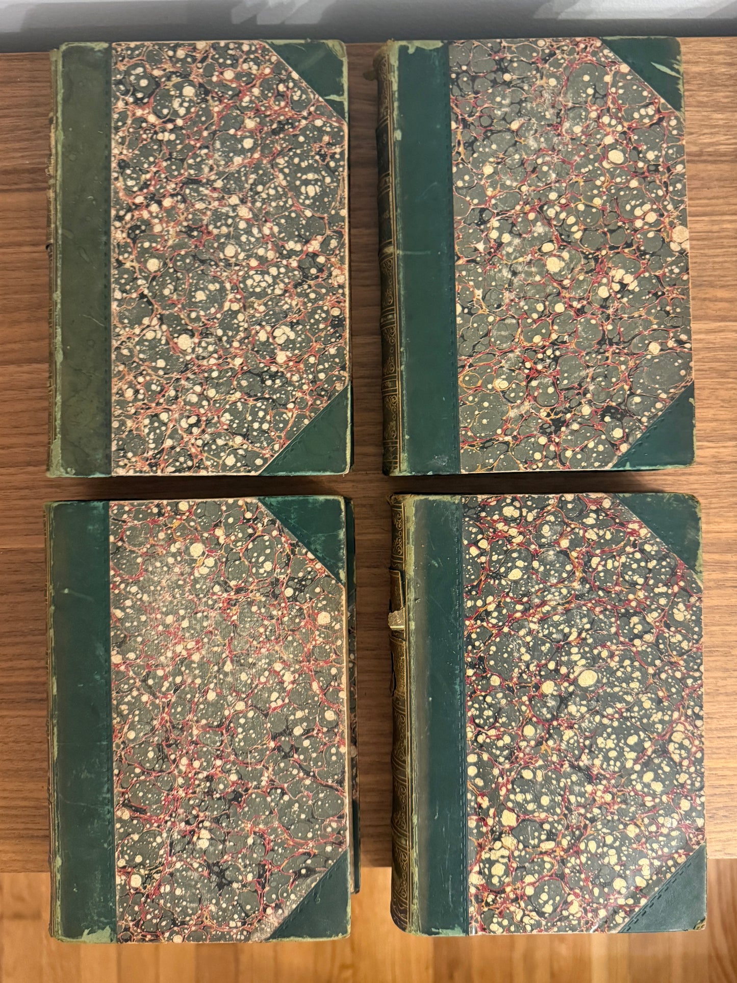 Antique Charles Dickens Works - 8 Volume Partial Set (Circa 1870-1899)