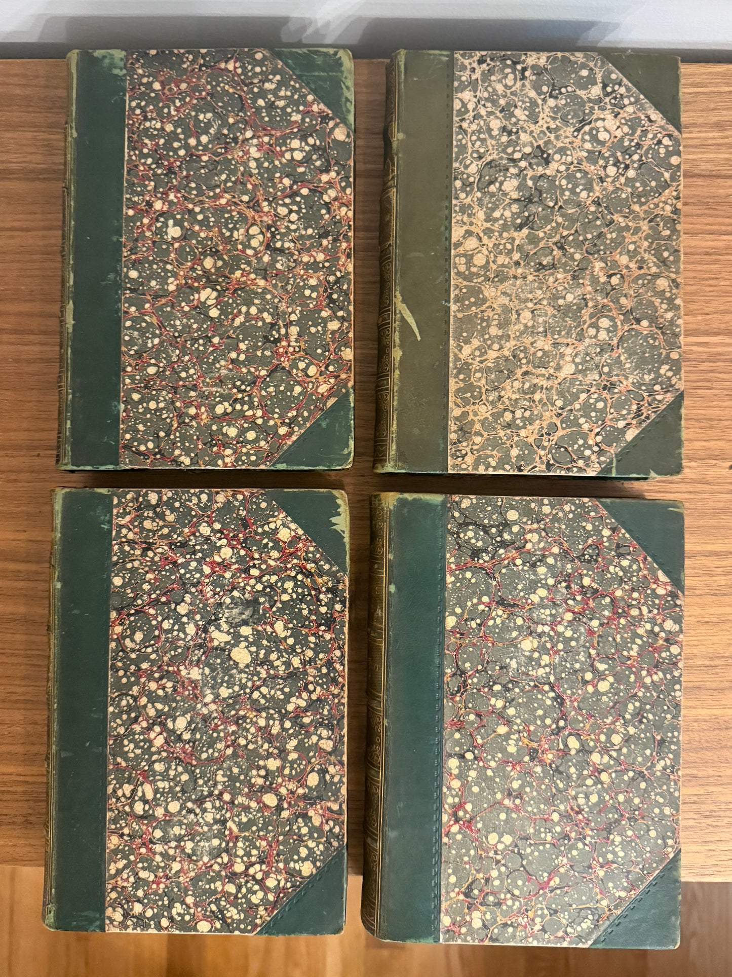 Antique Charles Dickens Works - 8 Volume Partial Set (Circa 1870-1899)