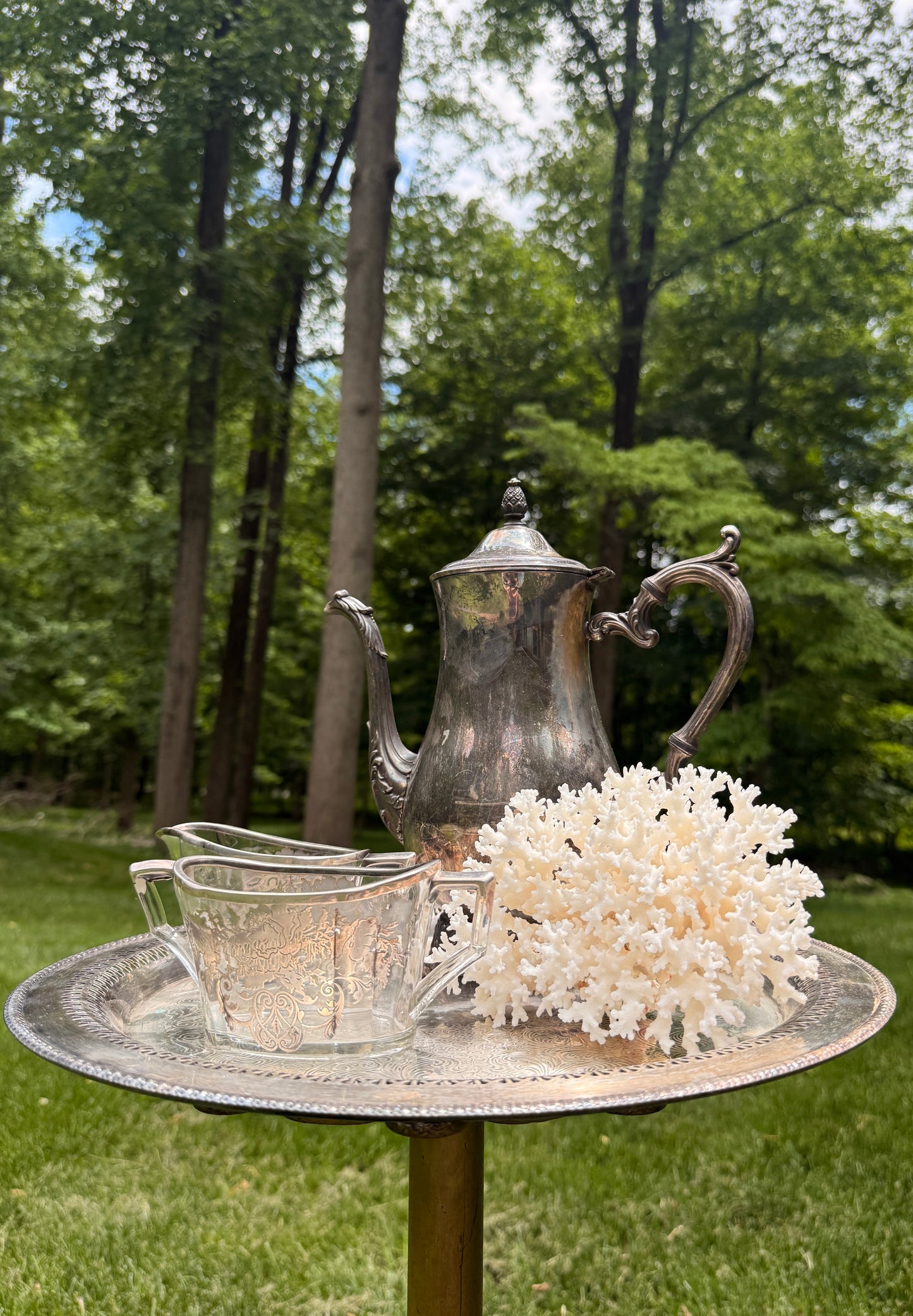 Wm. Rogers & Son silver plate teapot