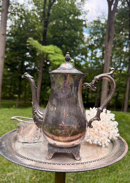 Wm. Rogers & Son silver plate teapot