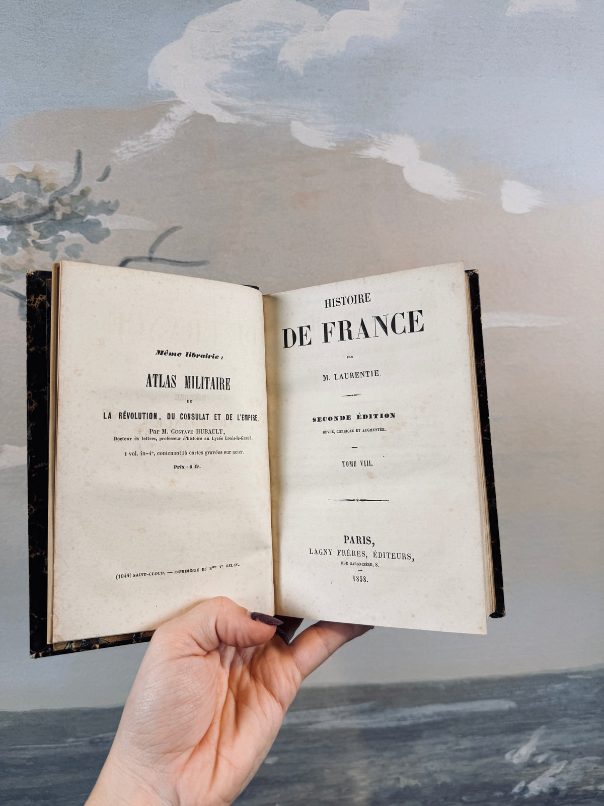 1858 "Histoire de France" book [French]