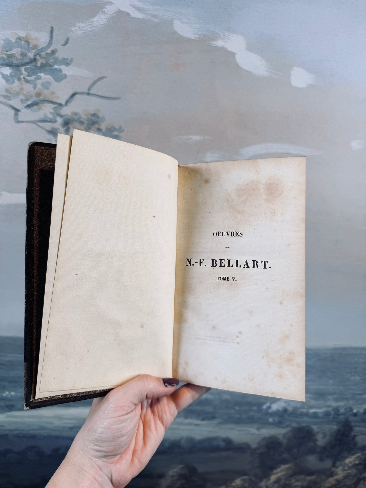 1828 "Oeuvres de N.F. Bellart" book [French]