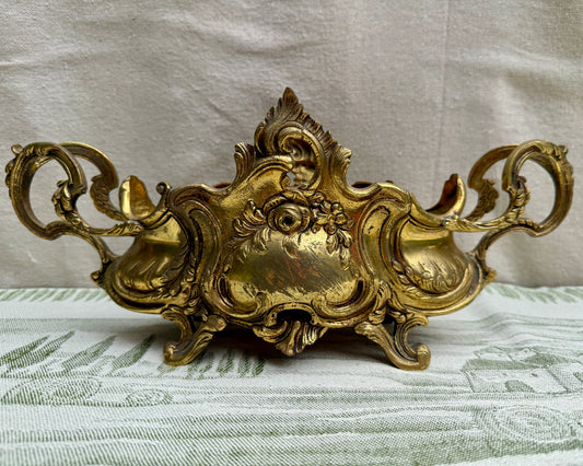 Rococo Revival Spanish Brass Jardiniere