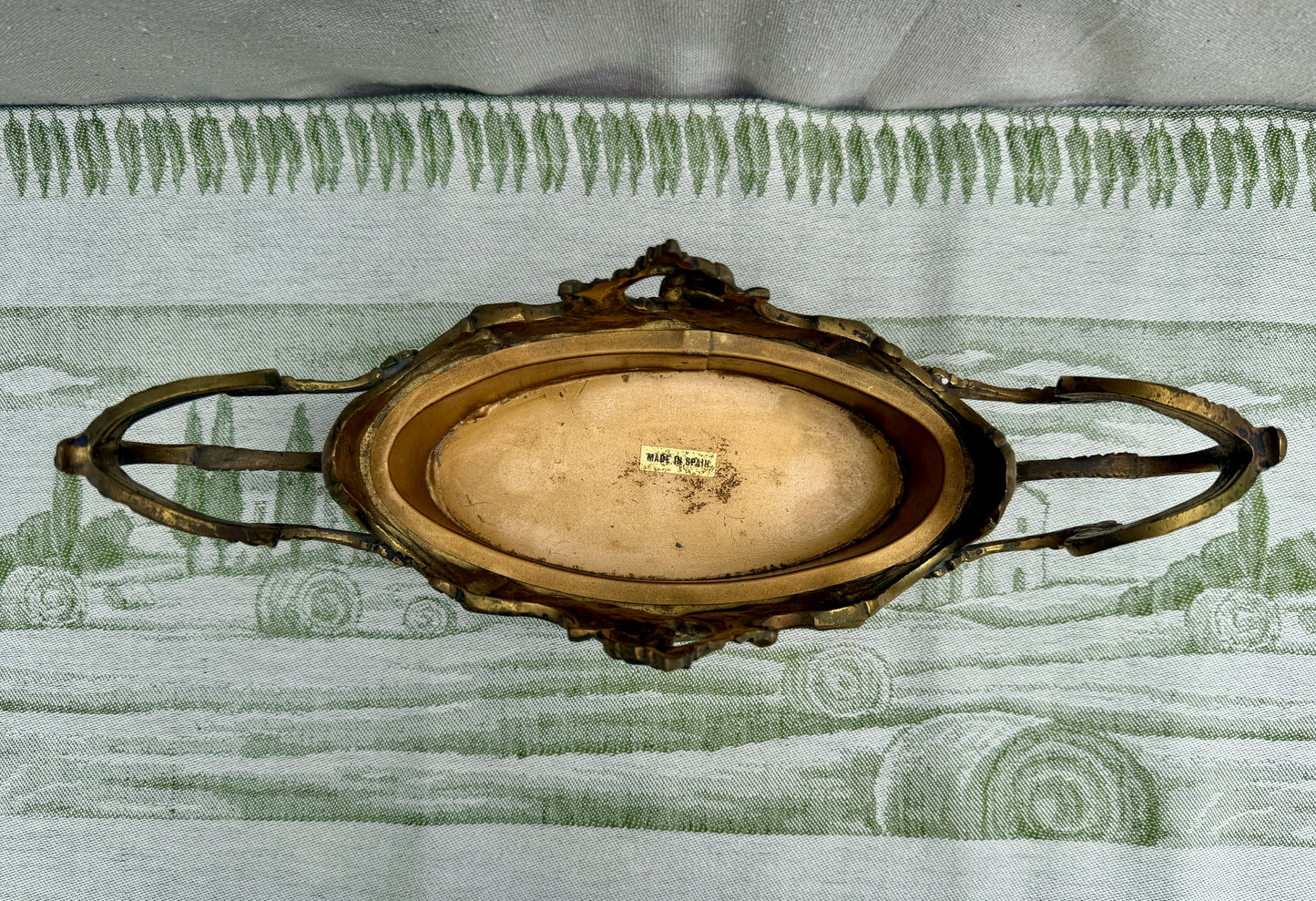 Rococo Revival Spanish Brass Jardiniere