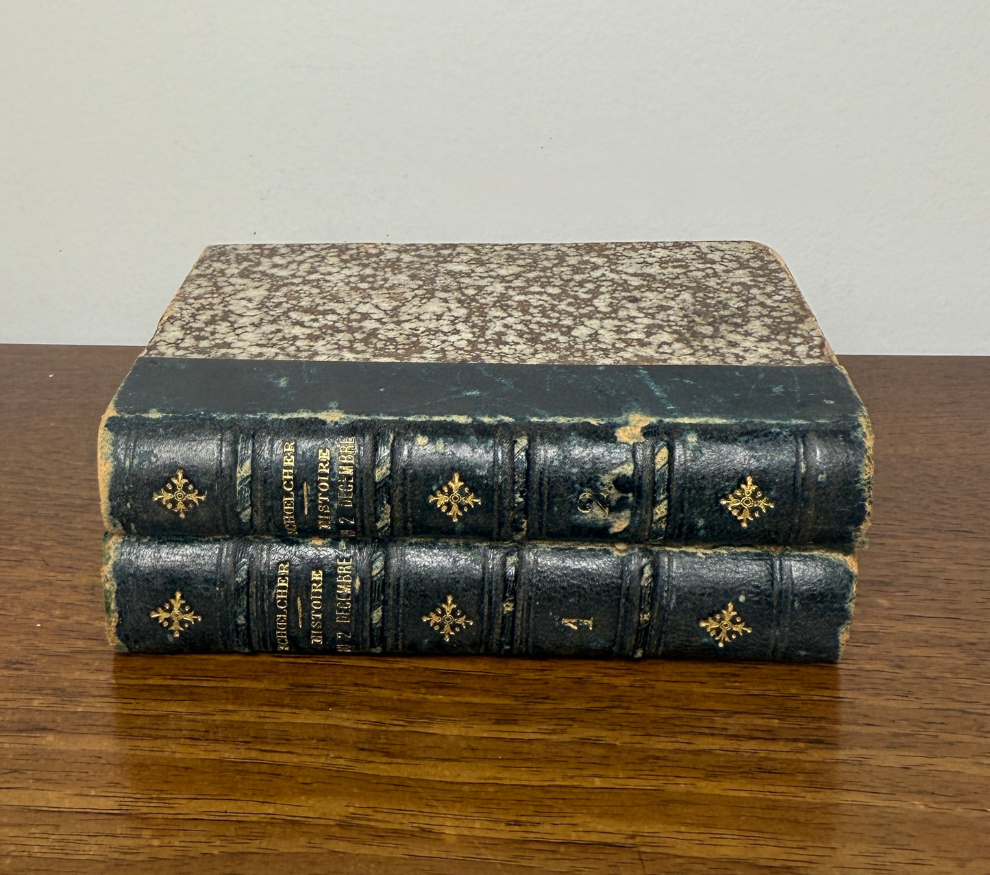 “Histoire du 2 Decembre” by Victor Schoelcher (2 Volumes, Brussels, 19th Century)