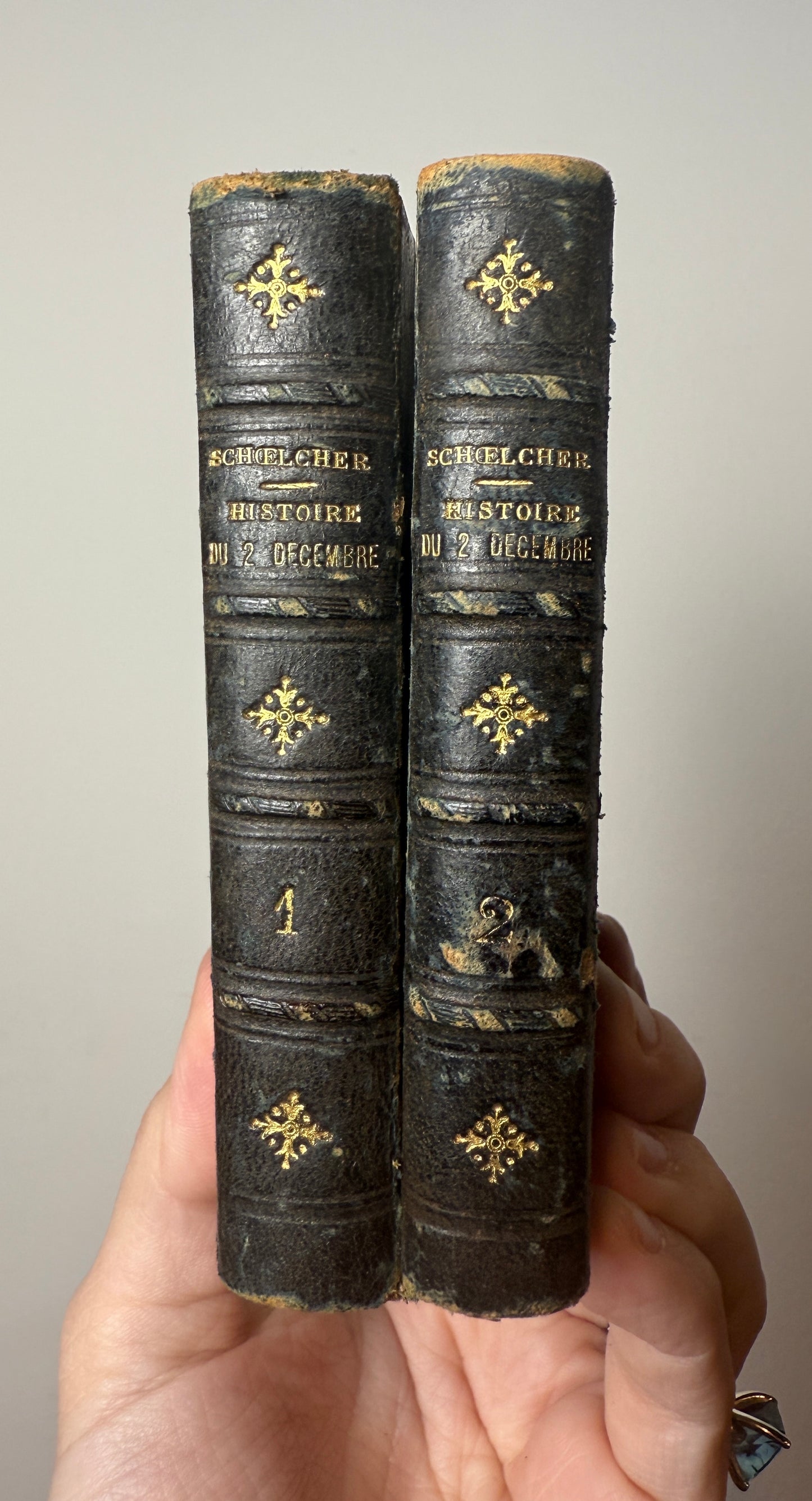 “Histoire du 2 Decembre” by Victor Schoelcher (2 Volumes, Brussels, 19th Century)
