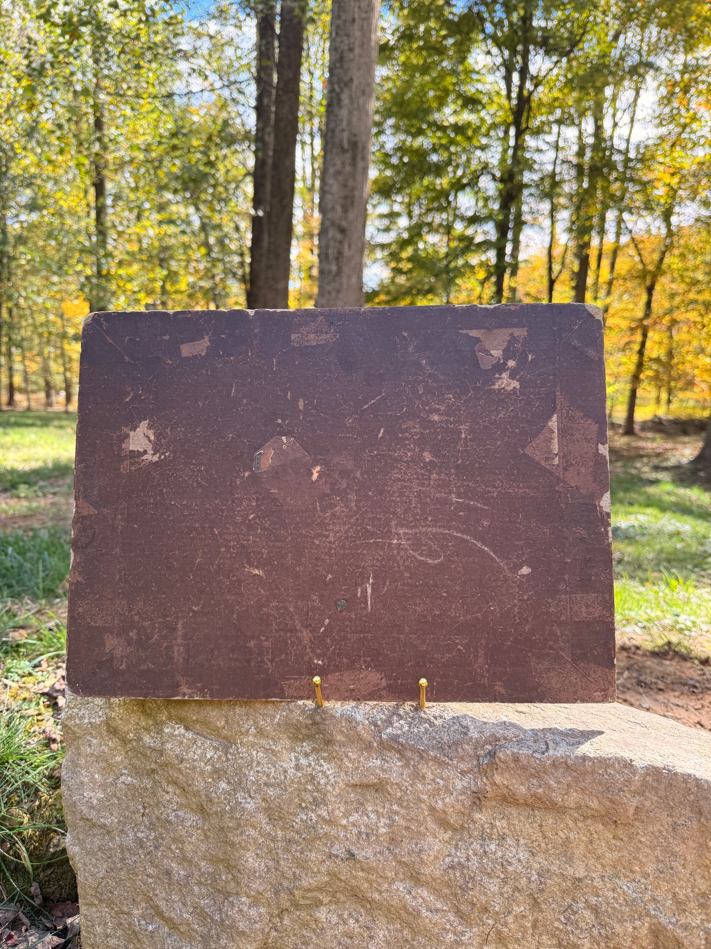 Pastoral landscape attributed to Constant Troyon (1855-1870)