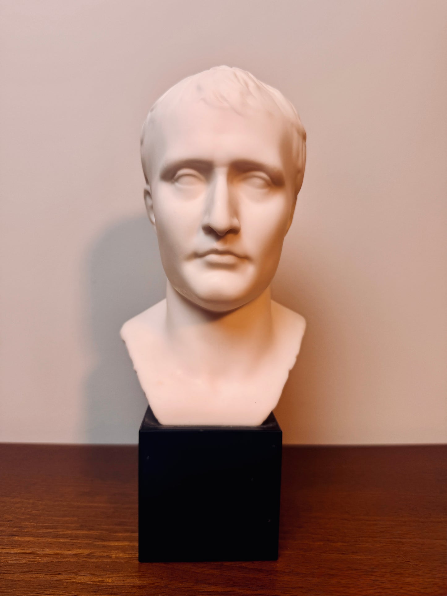 Marble bust of Napoleon Bonaparte