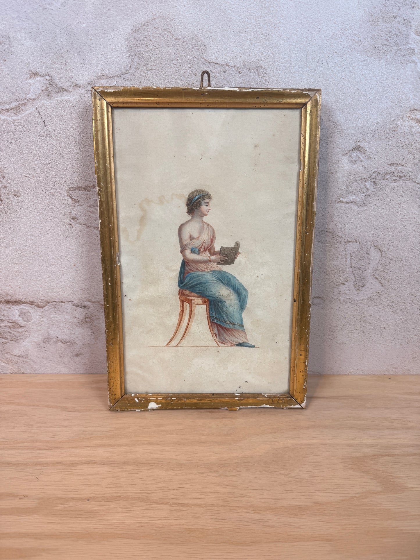 Antique hand-colored lithographs