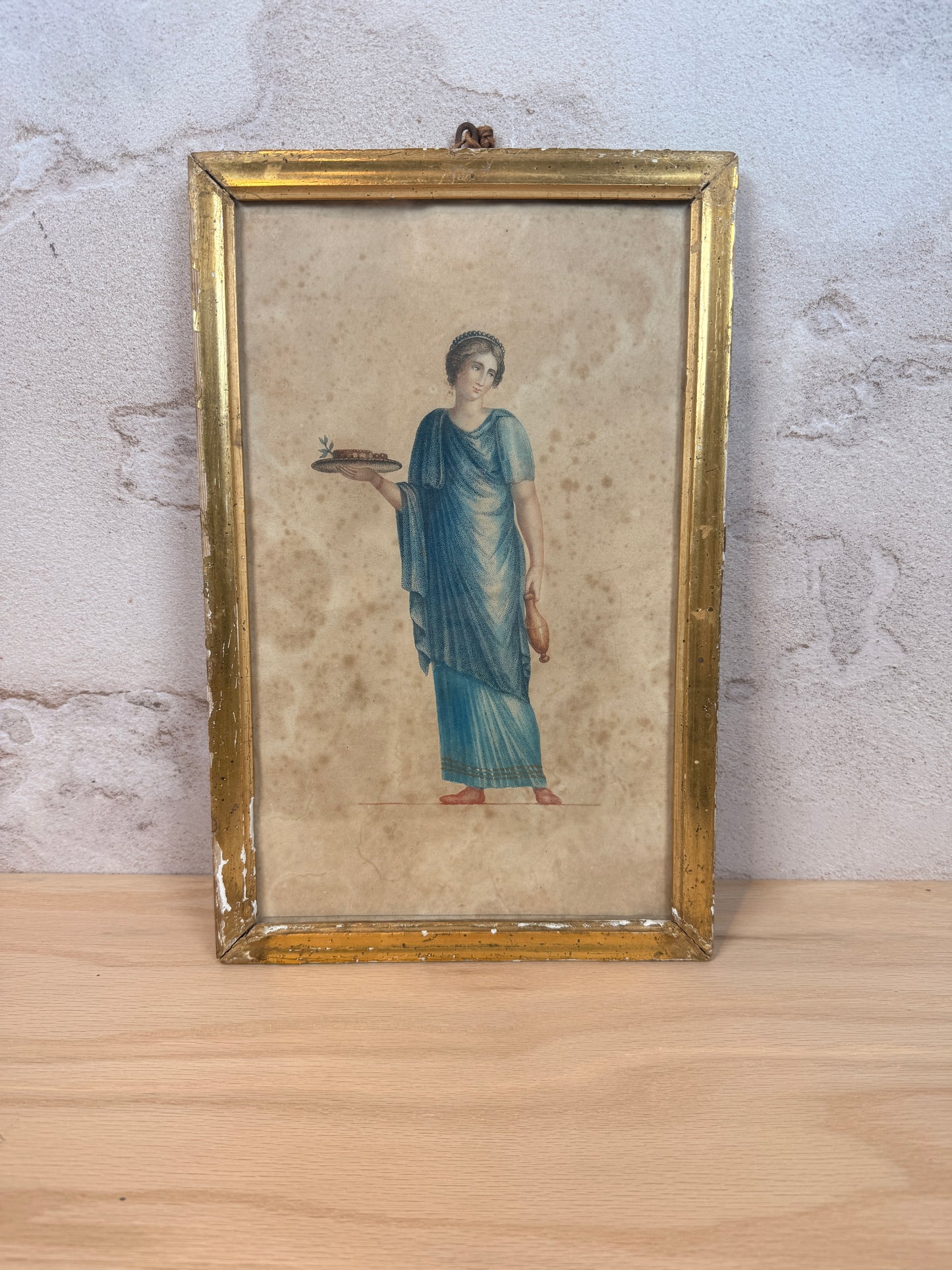 Antique hand-colored lithographs