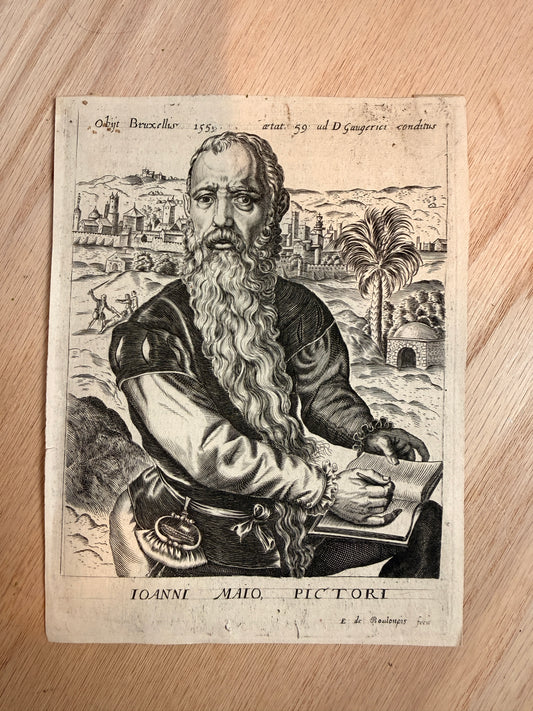 19th-century engraving of Lucas de Leyde