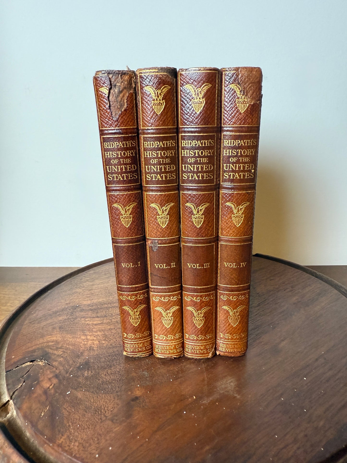 1911 “Ridpath’s History of the United States,” full set